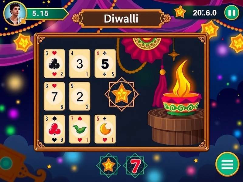 Starry Night Shuffle Diwali special event gameplay